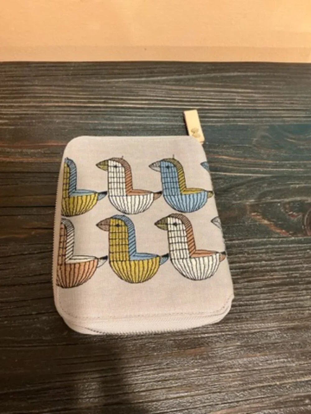 A6 Hobonichi Techo Mina Perhonen Duck Zipper Cover